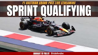 F1 AUSTIAN GP SPRINT QUALIFYING LIVE  Formula 1 Austria GP Sprint Quali Live Commentary Watchalong [upl. by Maer]