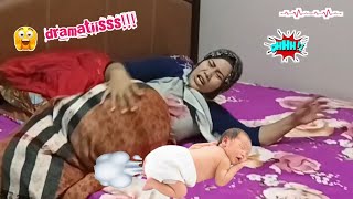 drama parodi❤😭dramatis mama hamil besar melahirkan bayi cantik tanpa bidan [upl. by Luelle689]