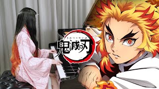 Demon Slayer Piano Medley「Homura  Kamado Tanjiro no Uta  Gurenge」 Rus Piano [upl. by Ellga]