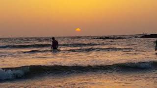 Sunset View  Gorai Beach  Essel World [upl. by Kendrick]