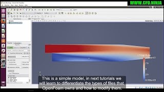 ✅ OpenFOAM  pitzDaily  Tutorial 1 [upl. by Tandie807]