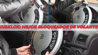 🔗DISKLOK Mejor Bloqueador de Volante  Mejor Antirrobos de Auto [upl. by Dottie536]