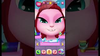 My Talking Angela 2 part868 Shorts youtubeshorts gamingwithkids mobilegame talkingangela2 [upl. by Bang]