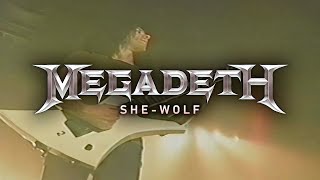 Megadeth  SheWolf Seoul Korea 1998 Remixed and Remastered [upl. by Adlesirc69]