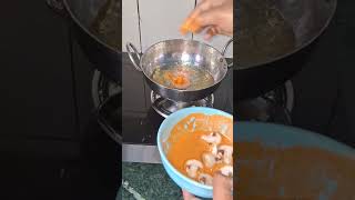 Bahut tasty sa recipe hai  mashroom chilli recipe  youtube shorts [upl. by Nyrad190]