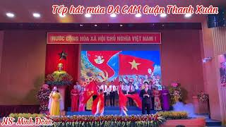 Lá cờ Đảng Đảng là cuộc sống của tôi Tốp hát múa DA CAM Quận Thanh Xuân Nhạc sĩ Minh Đoàn [upl. by Marys423]