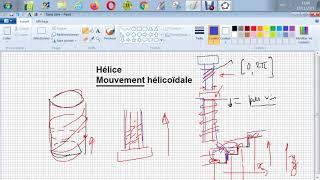 Mouvement Hélicoïdale et conique  LHélice cylindrique et lhélice conique [upl. by Corbet]