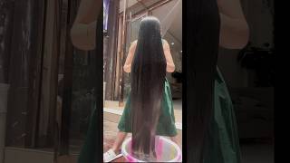 Long Hair Wash hairdesign longhair hairfashionlook [upl. by Wahs372]