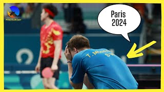 Why Wang Chuqin lost to Truls Moregard in Paris Olympics 2024 [upl. by Liponis]