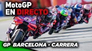 🔴 MOTOGP DIRECTO  GP de BARCELONA  CARRERA [upl. by Cordelia]