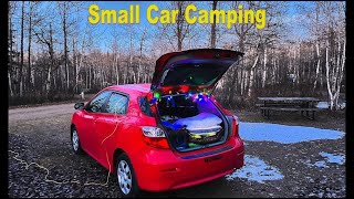 Small Car Camping in Rural Alberta [upl. by Pavlish297]