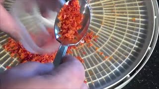 How to Make Dried Red Bell Peppers [upl. by Bonnell773]