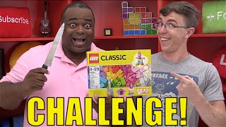 GROWN MEN Playing with Legos CHALLENGE [upl. by Tate]