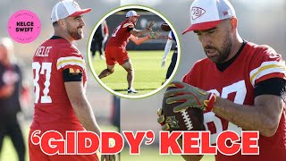 Behind the Scenes Travis Kelce GEARS UP for Chiefs practice vs Broncos [upl. by Ynner]