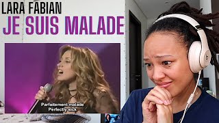 She brought this emotional song TO LIFE 🙌🏽  Lara Fabian  Je Suis Malade REACTION [upl. by Ediva]