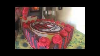 Torta del Milan decorata in 5 minuti By sandrotuttiincucina [upl. by Connelly]