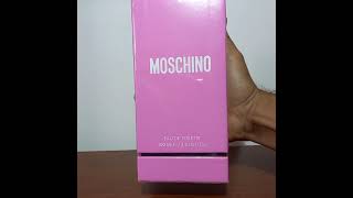 Moschino fresh pink para mujer perfume exuberante [upl. by Nyltiac]