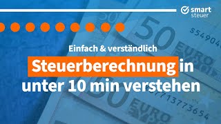 Für JEDEN Steuerberechnung einfach verstehen  Steuererklärung 2019  Steuern 2020 [upl. by Pavlish]