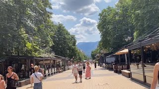 Vitosha Boulevard Walk  2024 SUMMER  Sofia Bulgaria 🇧🇬 [upl. by Eetnom244]