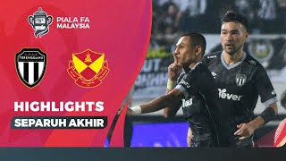 Terengganu FC 11 42 Selangor FC  Piala FA 2022 Highlights [upl. by Whitson]