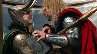 Thor vs Loki  Fight Scene  The Avengers  Movie CLIP HD [upl. by Ashjian868]