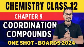 COORDINATION COMPOUNDS  CHEMISTRY CLASS 12 CHAPTER 9  BOARDS 2023  JEE 2023  NEET 2023 [upl. by Alleb]