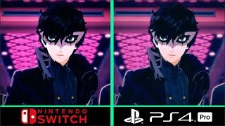 Persona 5 Strikers PS4 Vs Nintendo Switch Comparison [upl. by Suirad611]