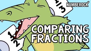 Comparing Fractions Song  Less Than Greater Than  Ordering Fractions From Least to Greatest [upl. by Ainel]