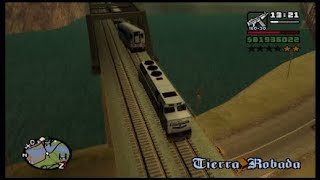 GTA SA Derailing A Train [upl. by Tavish890]