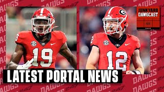 Recapping a busy start to transfer portal season for Georgia  Junkyard Dawgcast [upl. by Un242]