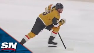 Jack Eichel Returns After Taking Big Hit To Set Up Jonathan Marchessault [upl. by Salamanca]