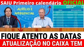 ATENÇÃO LIBERADO CALENDÁRIO CAIXA PEDE QUE USUÁRIOS ATUALIZEM SEU CADASTRO NO CAIXA TEM [upl. by Kliber]