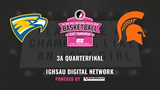 2024 IGHSAU State Basketball 3A Quarterfinal Dubuque Wahlert vs Solon [upl. by Nevile]