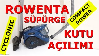 ROWENTA COMPACT POWERCYCLONIC KUTU AÇILIMI VE İNCELEMESİ [upl. by Lleznod]