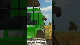 Harvestar farmer gaming shortvideo farmequipment [upl. by Anile]