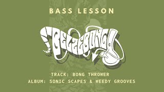 BELZEBONG  Bong Thrower  Stoner Doom Metal Bass Lesson w TAB [upl. by Isidor]