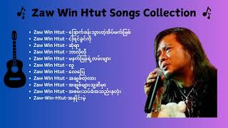 Zaw Win Htut Songs Collection myanmarsong zawwinhtut [upl. by Ahsenit]