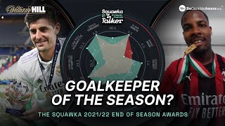 REVEALED 202122 Goalkeeper of the Season  Squawka Talker [upl. by Arick]