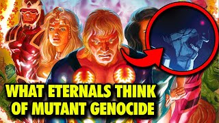 How Do The ETERNALS Feel About Judgment Days MUTANT Genocide AXE Death to the Mutants 1 [upl. by Aisauqal]