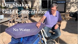 DIY Dry Shaker Gold Concentrator [upl. by Lorianna851]