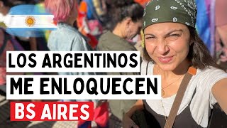 🧐Qué personalidad la de los Argentinos  Recorrido por BsAires [upl. by Imotas]