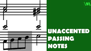 Unaccented Passing Notes [upl. by Hemetaf]