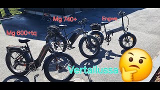 ⚠️👉📽Kolme n KOVAA🚴‍♂️kimppaEngwe EP2 pro Lankeleisi mg 600 torque amp Lankeleisi Mg 740 Plus🤔⚠️ [upl. by Ishmul]