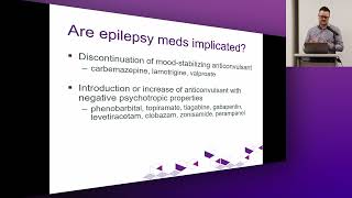 AProfessor Bradleigh Hayhow Depression – Rates and Treatment in Epilepsy Patients [upl. by Sainana]