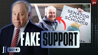 Who made antisemitism a partisan issue Chuck Schumer  Jonathan Tobin Daily Ep 45 [upl. by Violante]