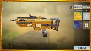 CALL OF DUTY MOBILE ✅CAMUFLAJE COMPLETISTA ORO de la FUSIL DE ASALTO quotBP50quot✅ [upl. by Francyne]