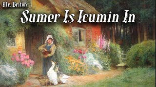 Sumer Is Icumin In  Old English Summer Folk Song  Anglo Saxon Song  English Medieval Song [upl. by Adaline647]