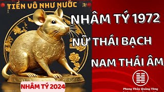 Nhâm Tý 1972 Tử vi Nhâm Tý năm 2024 nam mạng nữ mạng Nhâm Tý 1972 mệnh gì [upl. by Bernete]