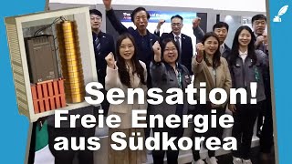 Die Freie Energie Sensation aus Südkorea  1769 Effizienz [upl. by Elberfeld129]