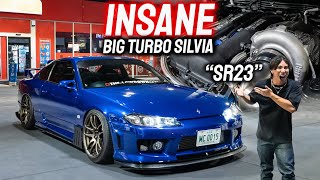 What Its Like To Drive A “SR23” BIG TURBO NISSAN S15 SILVIA 235L STROKER [upl. by Tattan]